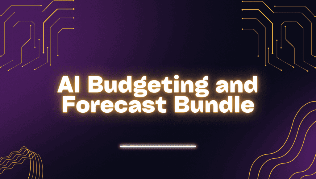 budgeting and forecast bundle - MENATCP budgeting and forecast bundle - MENATCP