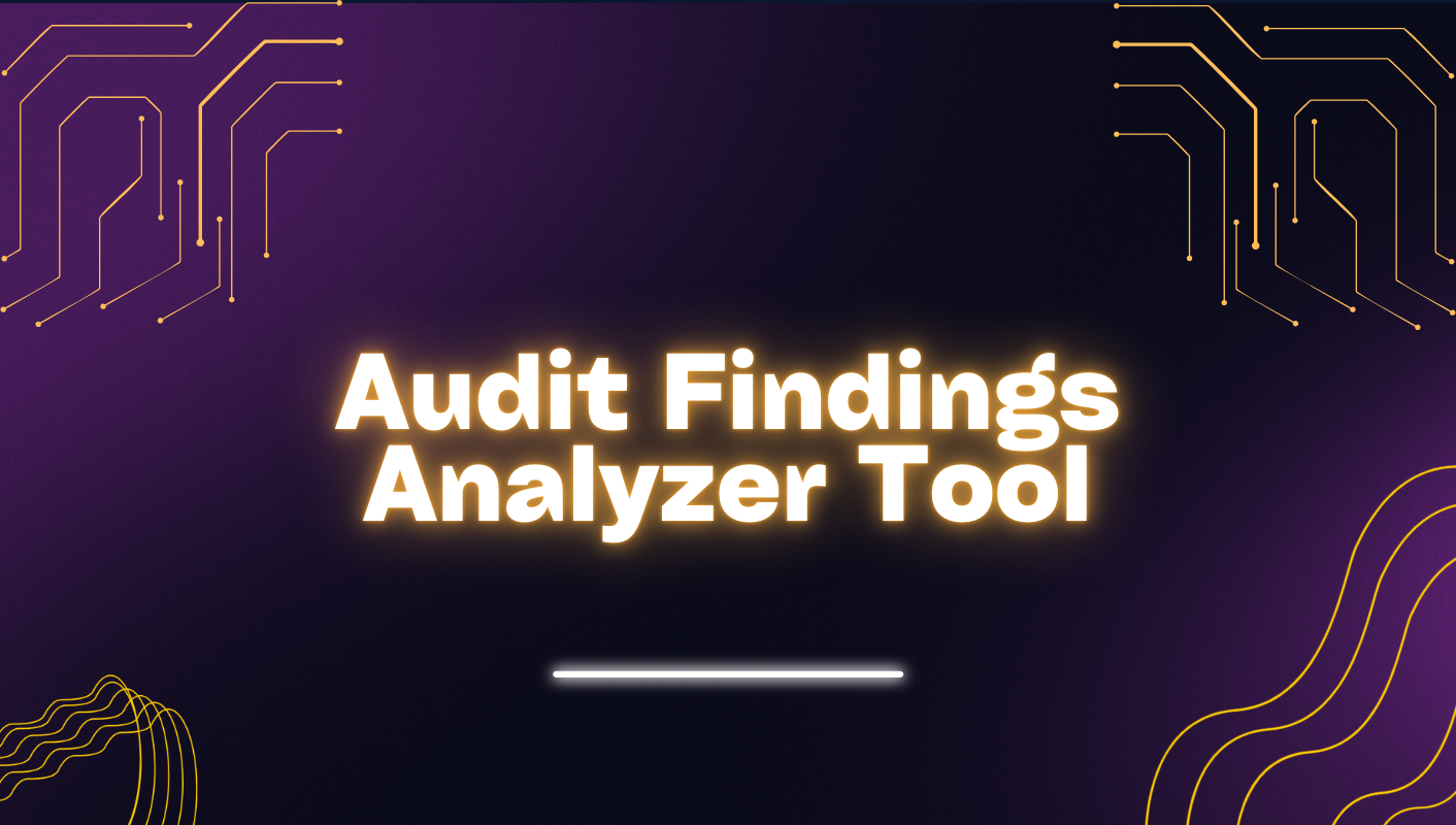 Audit Findings Analyzer - MENATCP Audit Findings Analyzer - MENATCP